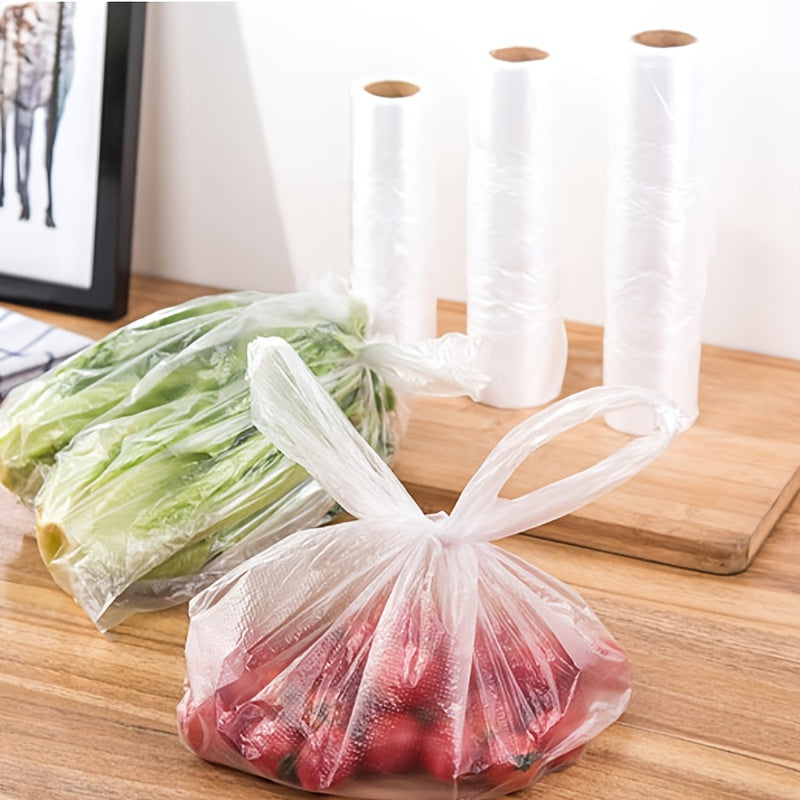 100 шт. хозяйственных пакетов из PE для хранения свежести, утолщённые, вакуумная запайка, ручной