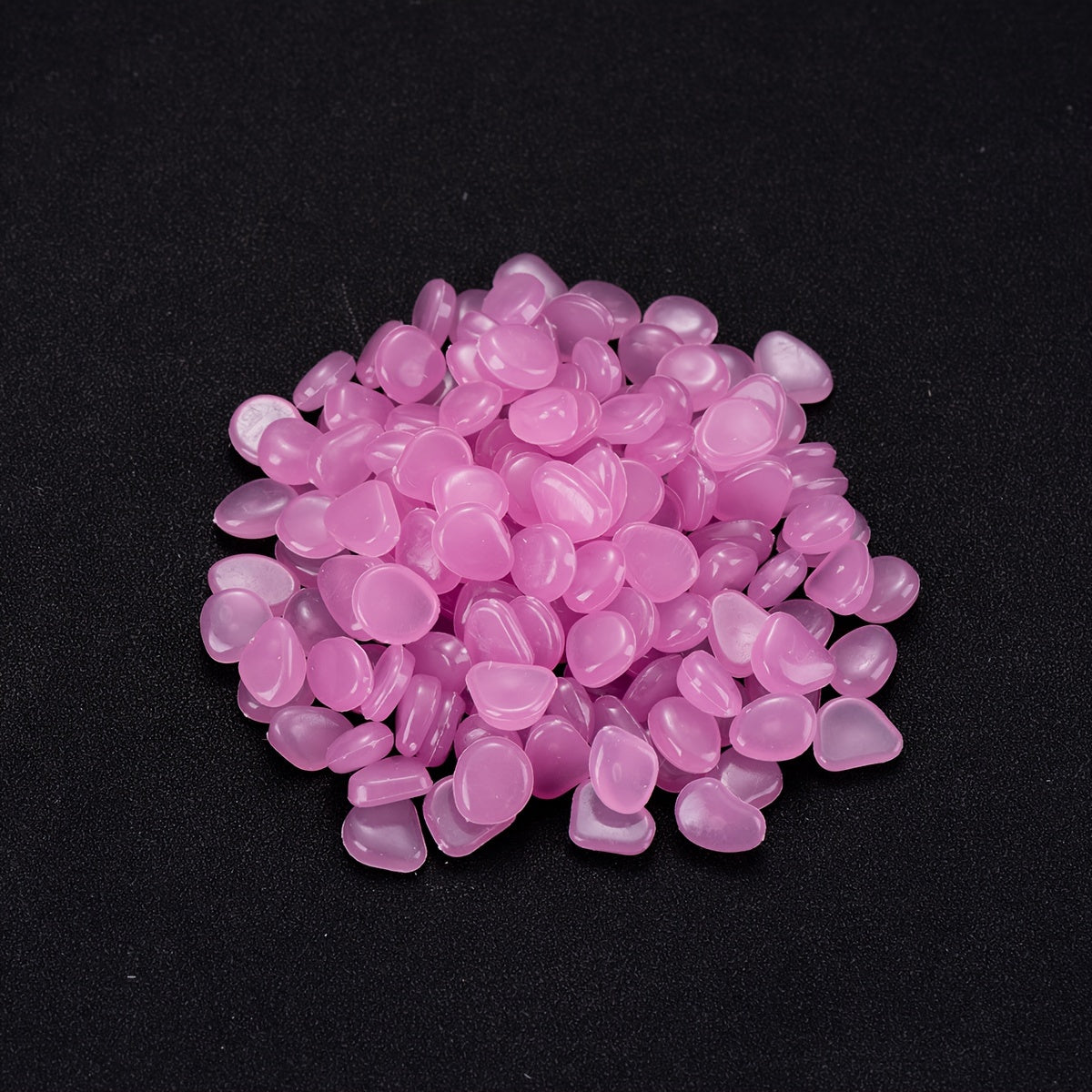 Luminous Garden Pebbles Resin Glowing Stones for Landscape and Flower Pots 0.79x0.99cm Pack of 10 or 102