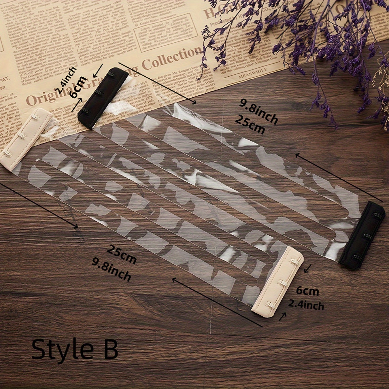 2 Pack Nylon Bra Strap Extenders Adjustable Lingerie Accessories for Women