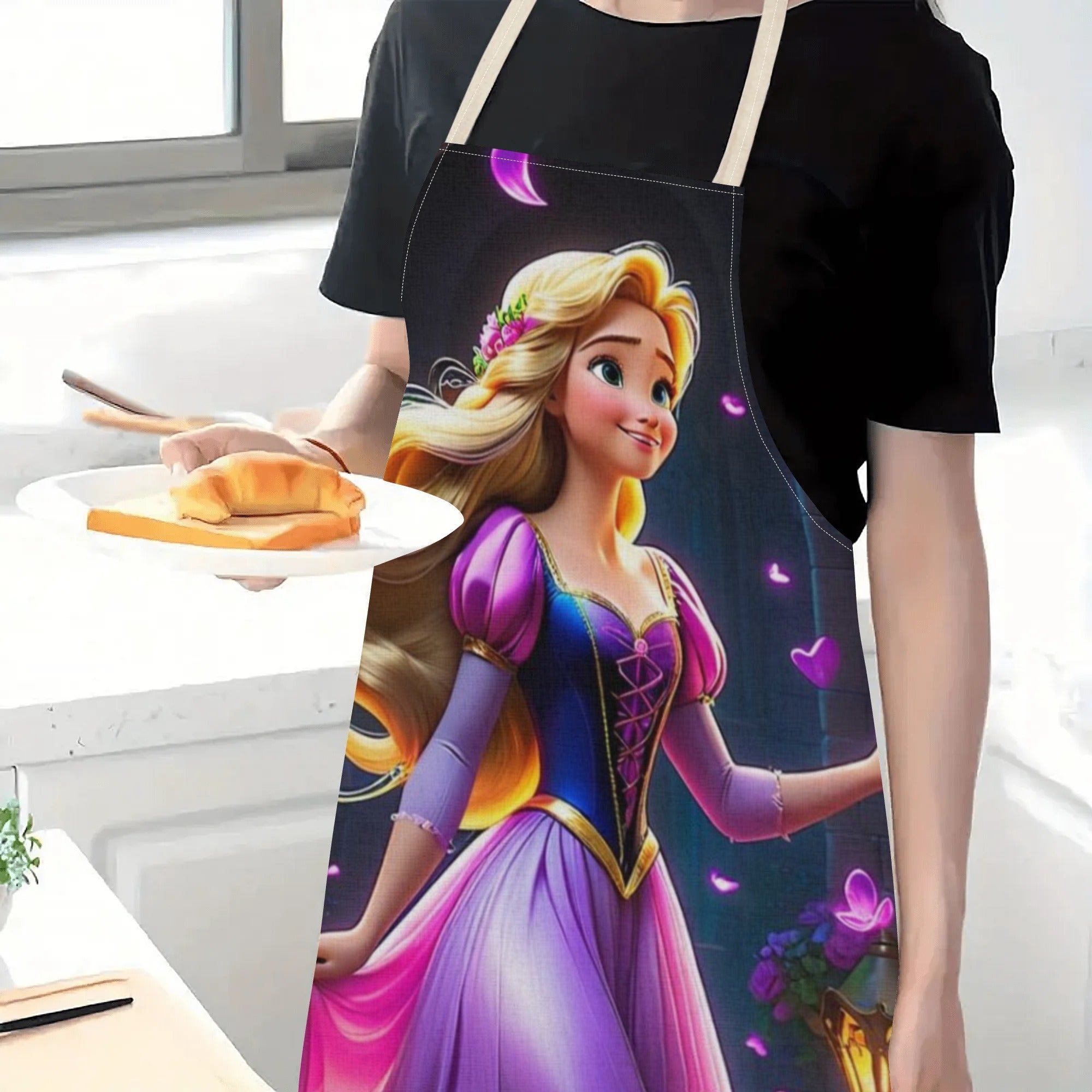 Durable Polyester Waterproof Apron for Home, Restaurant, Supermarket Use
