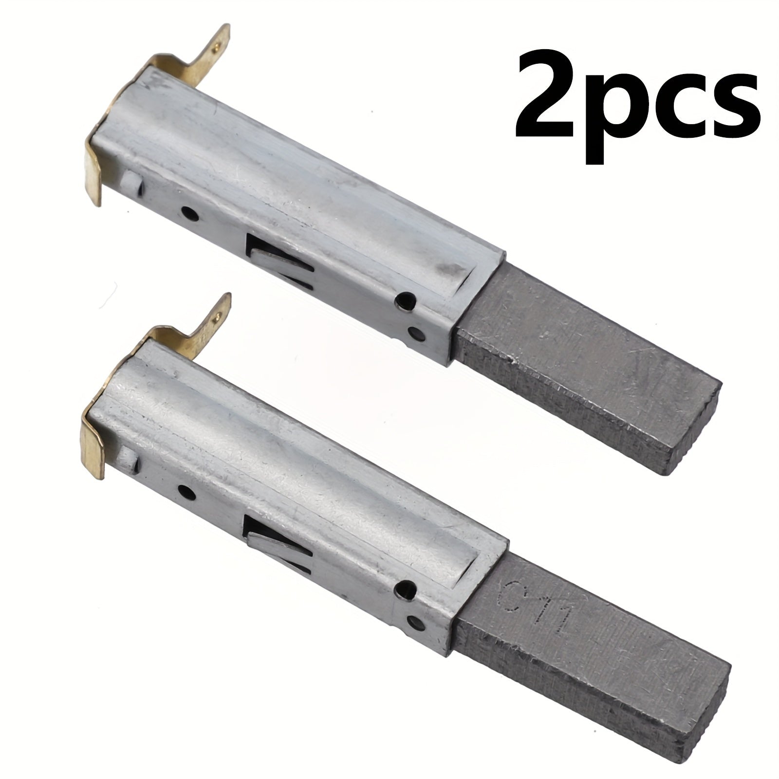 2pcs Industrial Vacuum Cleaner Accessories Motor Carbon Brush Water Absorber Iron