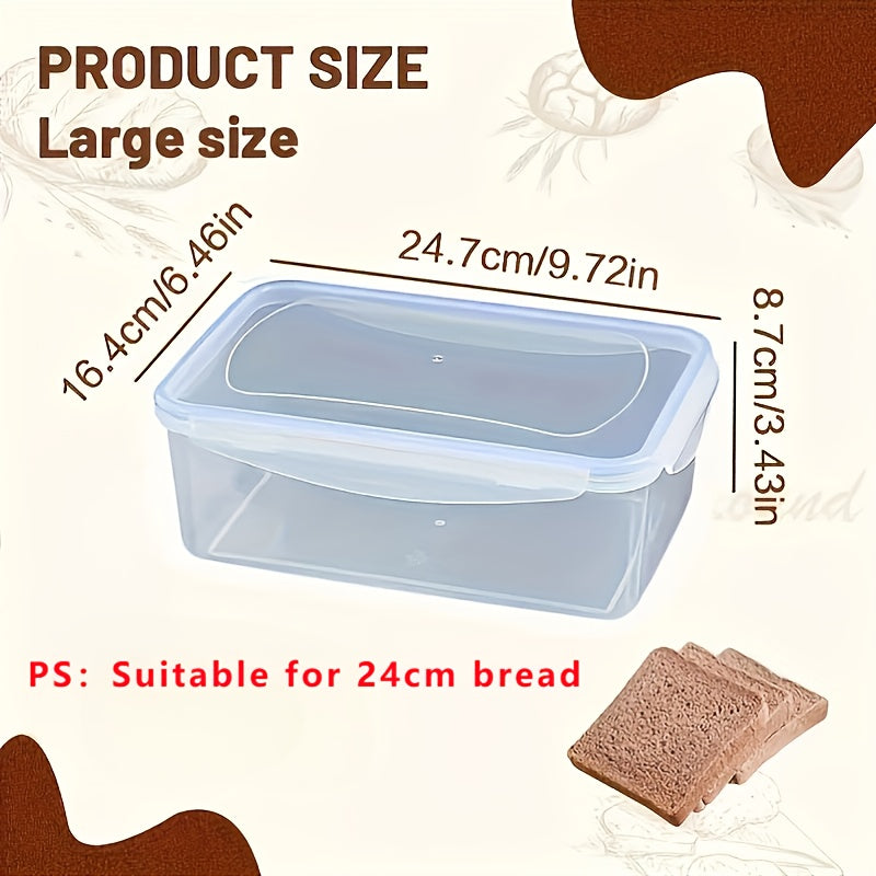 4 Pack Food Storage Containers 2.7L Airtight Reusable Fridge Organizer