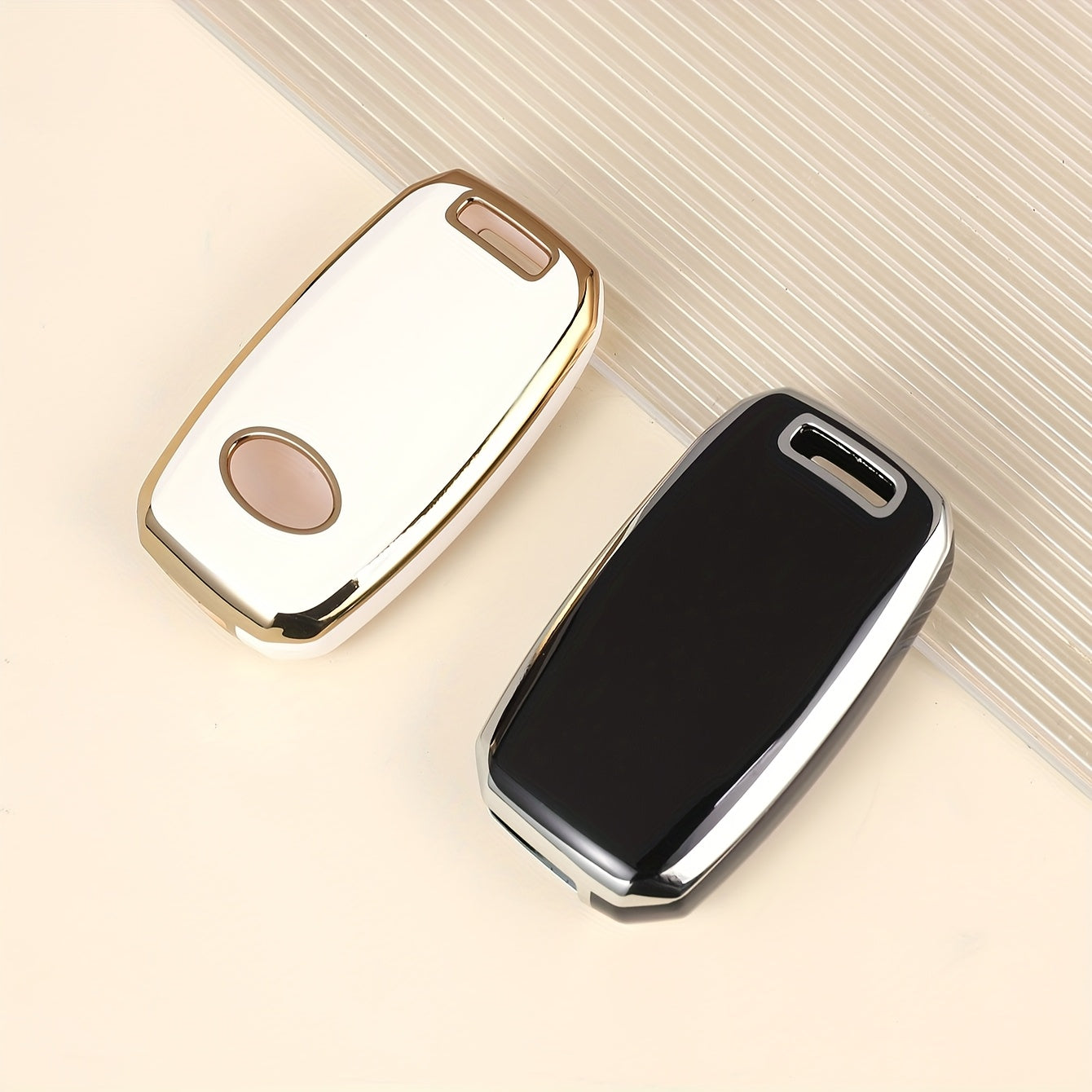 Universal TPU Soft Car Key Cover for Folding 3-Key Protector