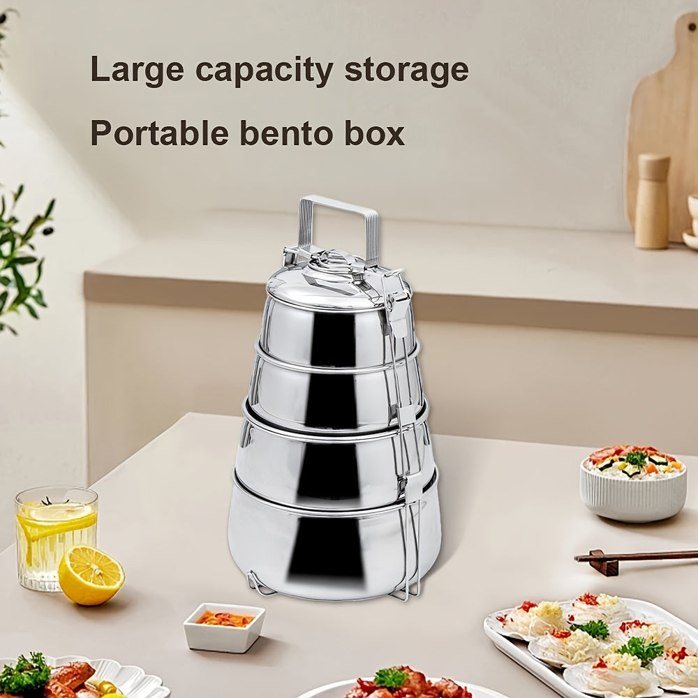 210 stainless steel dan tayyorlangan katta sig'imli ovqat isitish lunch box, talabalar va ofis ishchilari uchun. Portativ va zaryadsiz, batareyaga ehtiyoj yo'q.