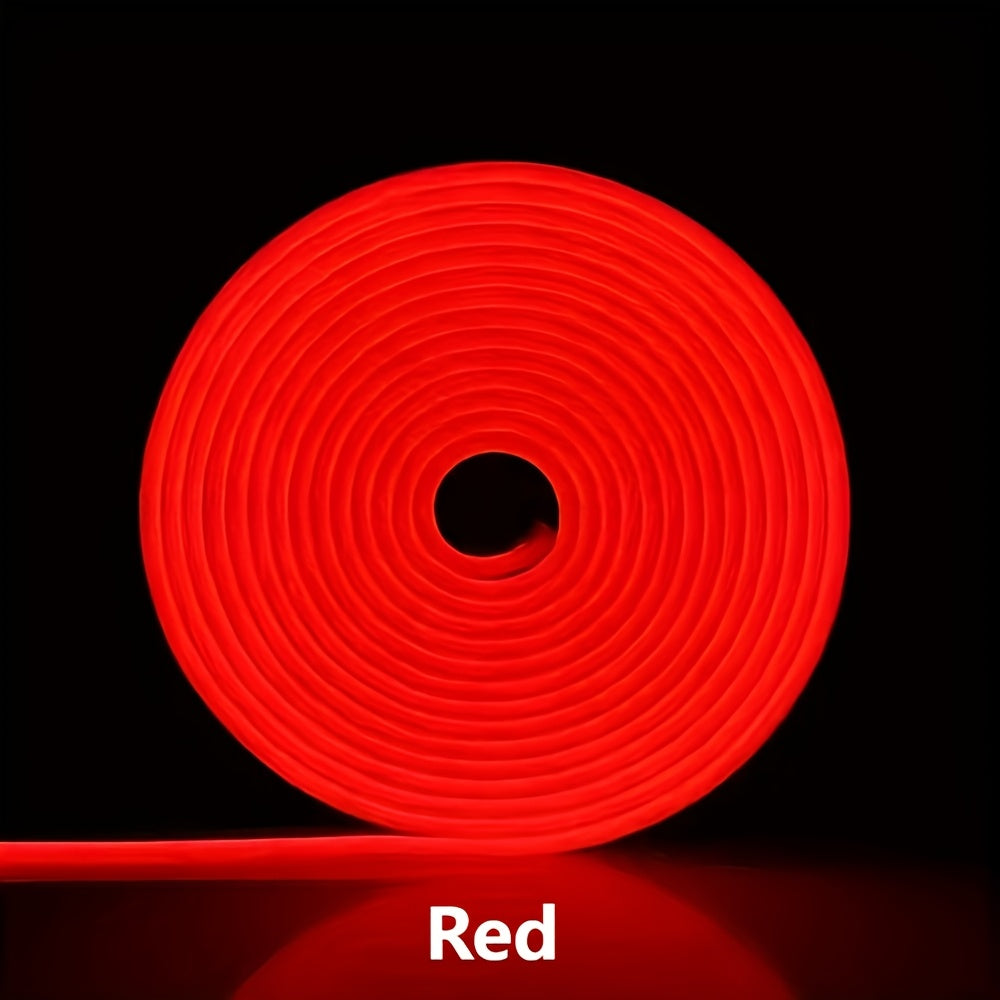 12V LED Neon Flexible Strip Light 5 Meter Indoor Outdoor Advertising Sign Ambient Lighting