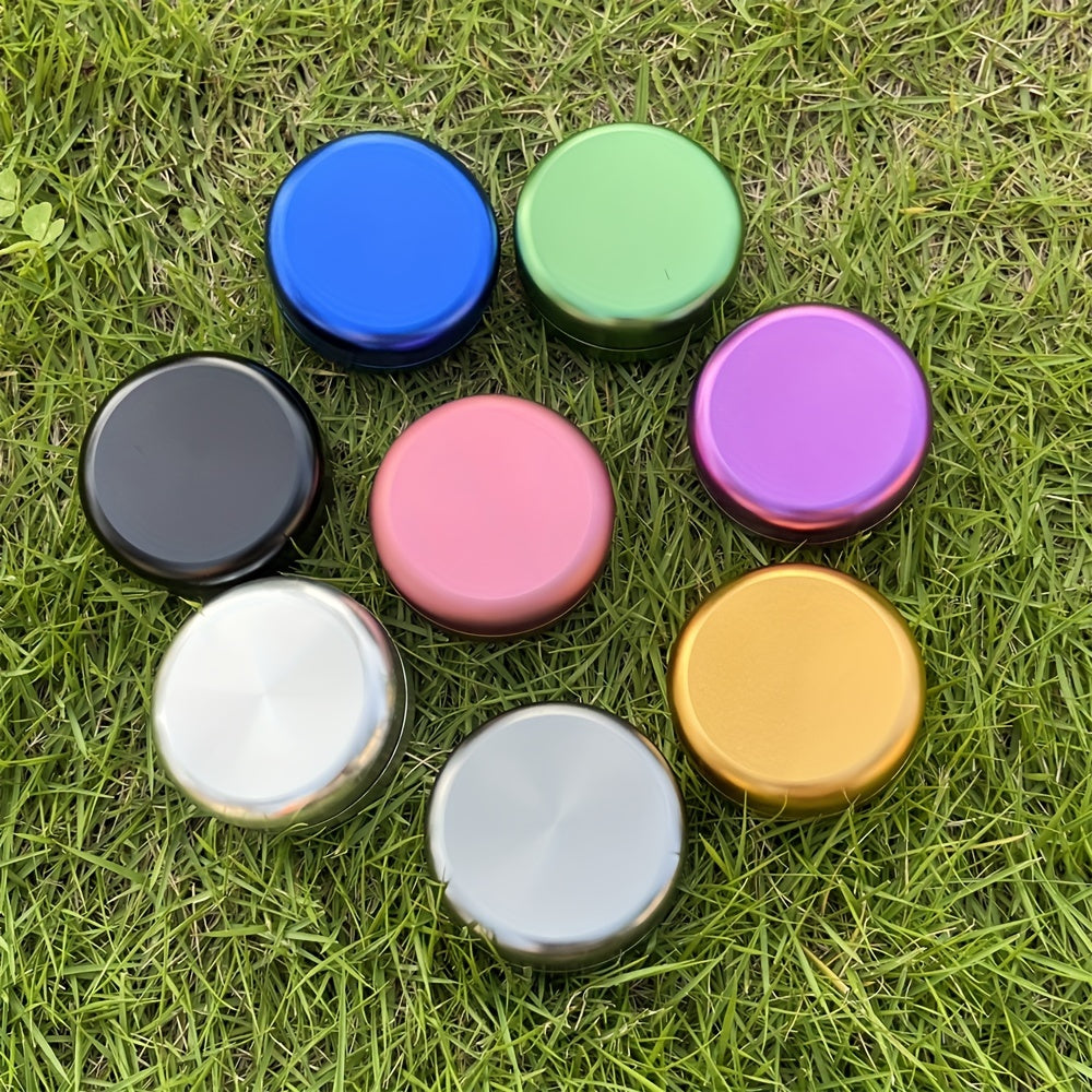 O'zbekiston uchun portativ alyuminiy qotishmasidan tayyorlangan tamaki saqlash qutisi, suv o'tkazmaydigan, namlikka chidamli, hidsiz, ko'plab 8 rangda kichik konteyner