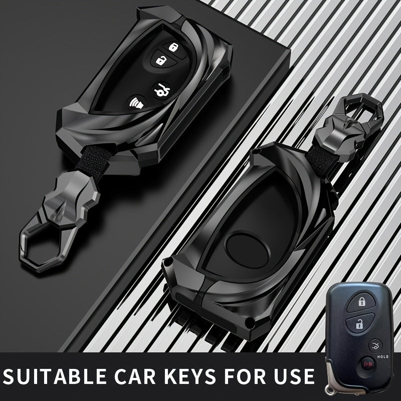 Car Key Cover Ring Protector for Universal Sedan SUV Black Durable