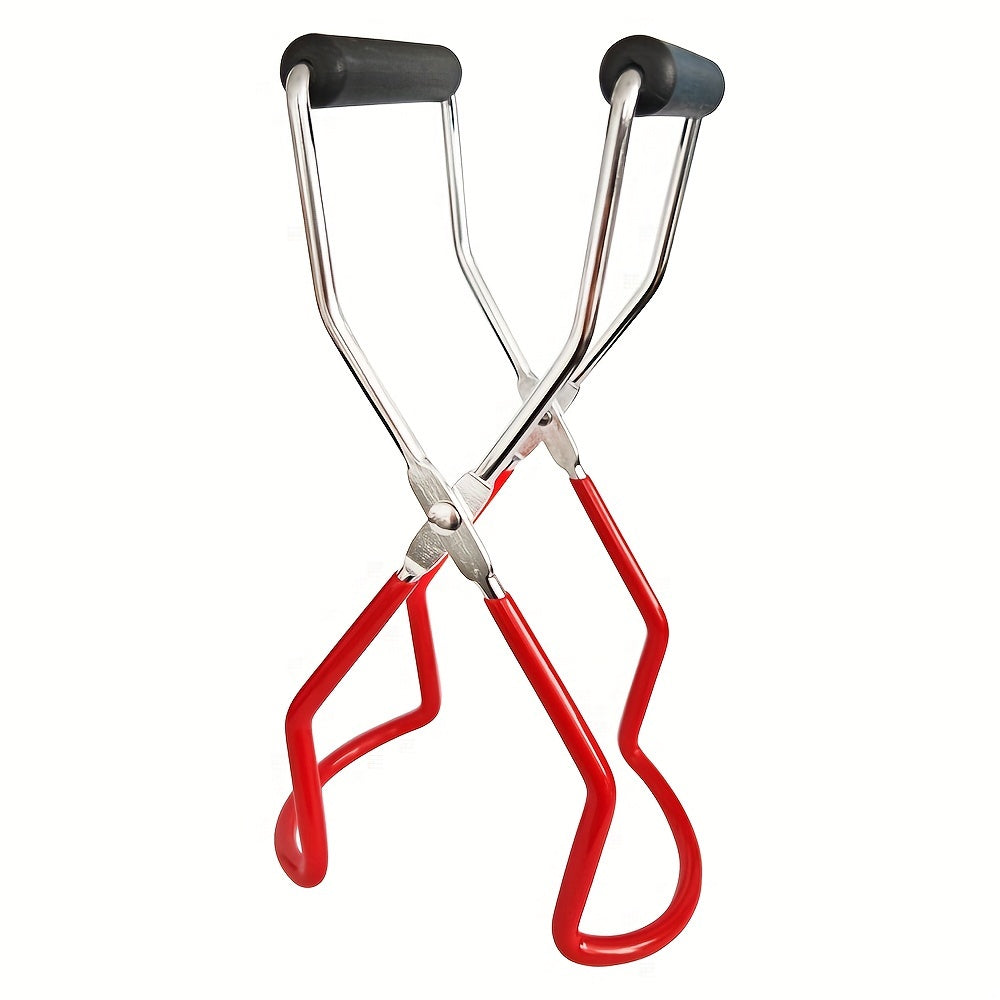 Stainless Steel Canning Jar Lifter Tongs for Hot Jars with Grip Handle