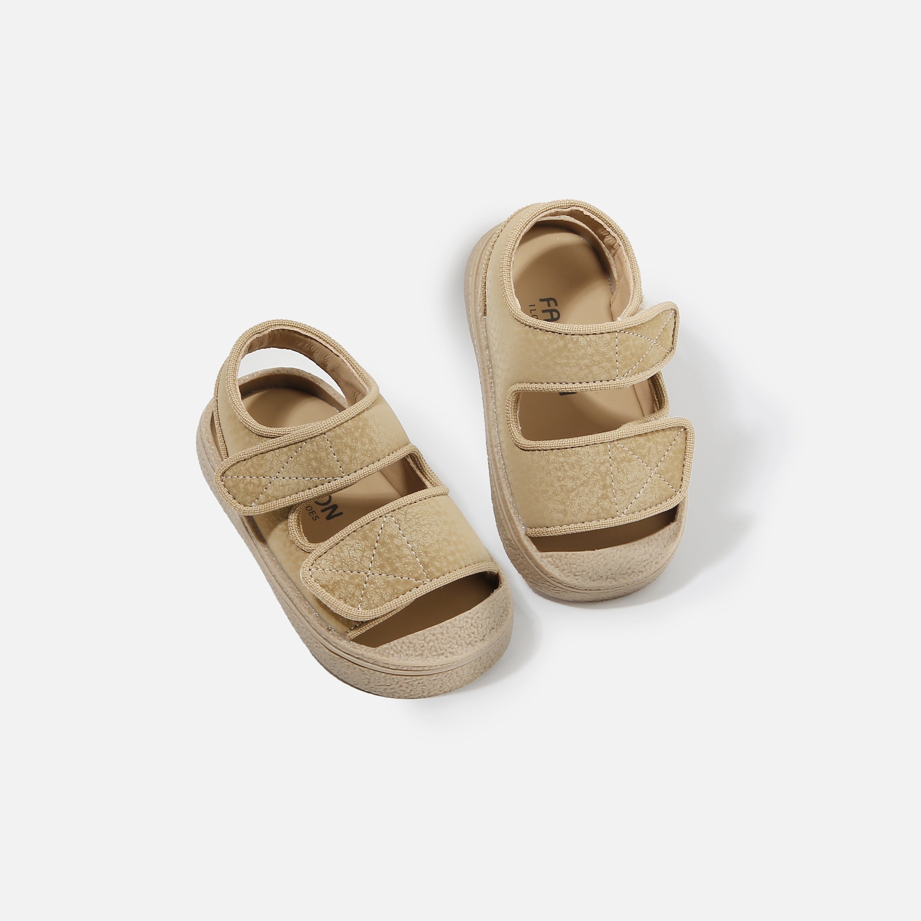 Kids' Breathable Open-Toe Sandals for Boys and Girls with Hook-and-Loop Closure