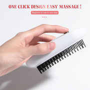 Electric Head Massager and Portable Hair Comb for Scalp and Meridian Massage