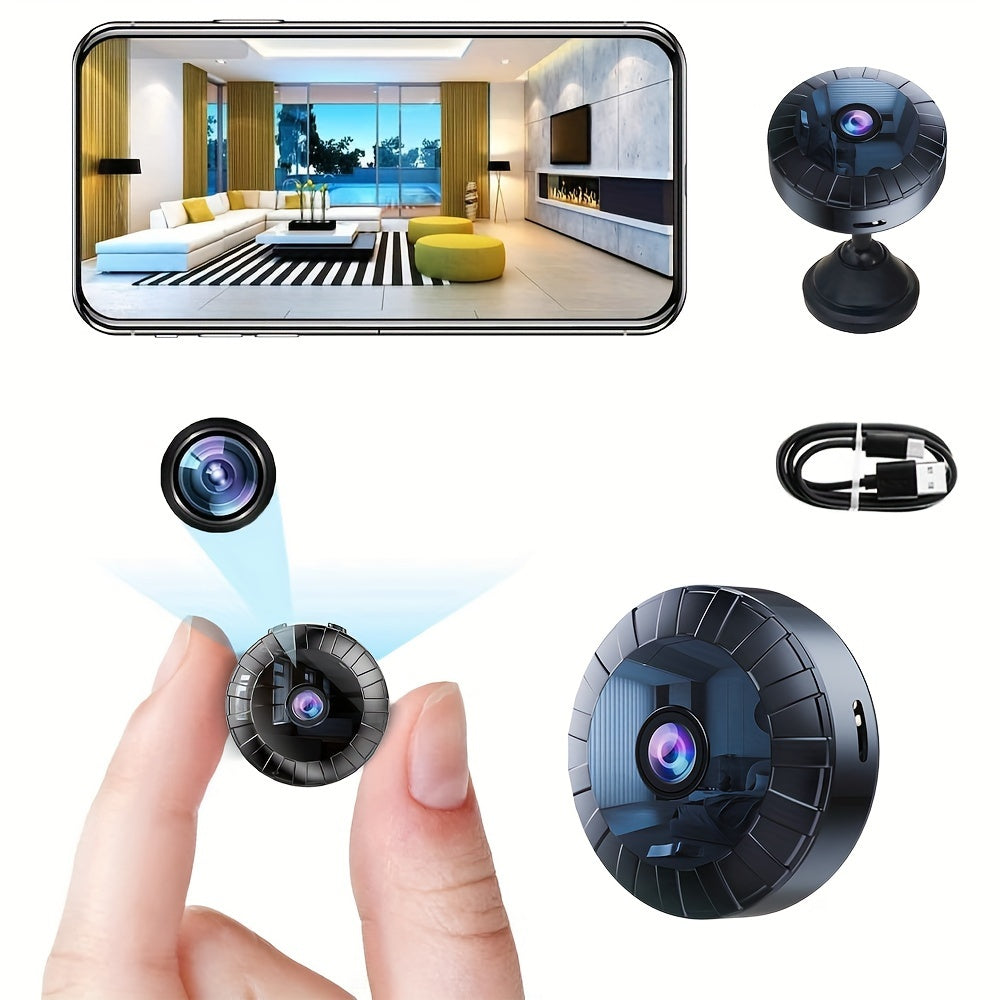 Mini Hidden Camera 1080P HD Wireless WiFi Indoor Security Nanny Cam