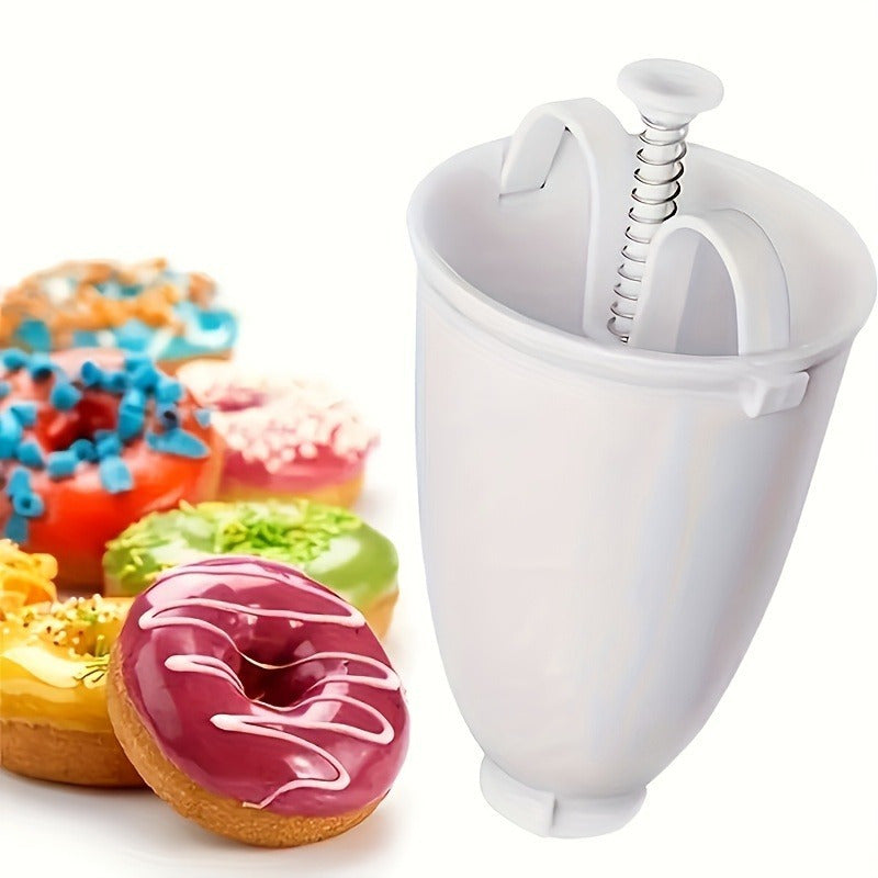 Sturdy ABS Donut Making Kit Simple DIY Tool for Oval-Shaped Donuts