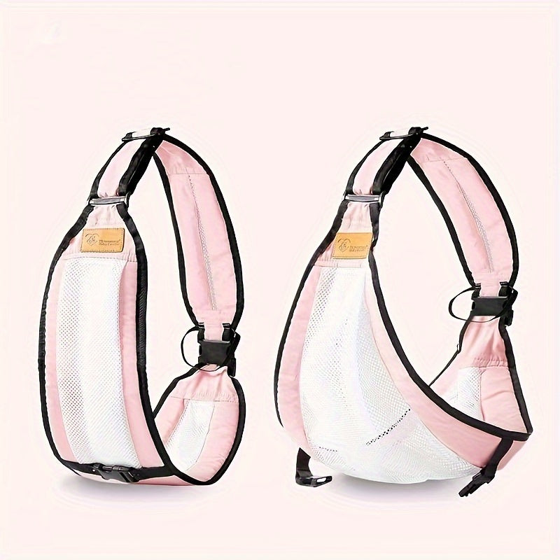 Mesh Baby Carrier Lightweight Front-Facing Sling for Travel and Mobility