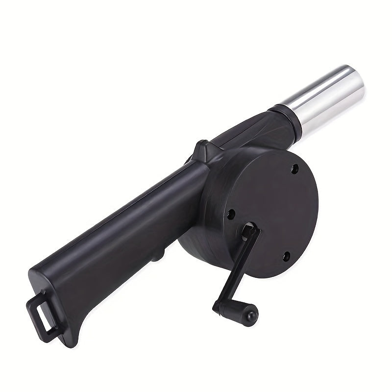 Outdoor Hand Cranked Blower for Barbecue Charcoal Kitchen Supplies Accessories