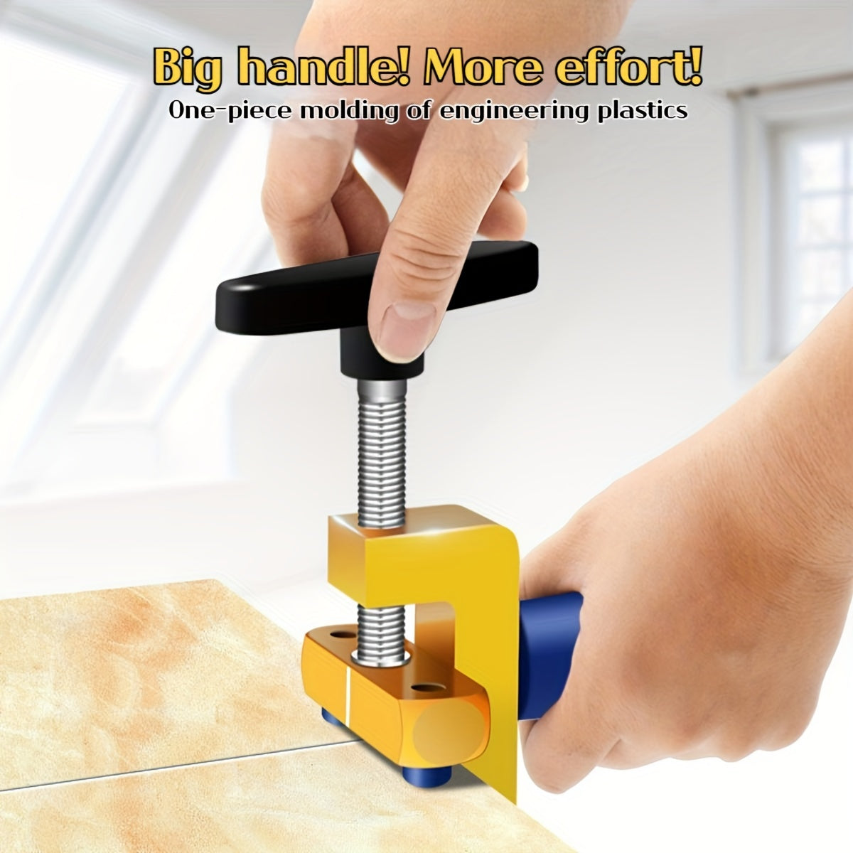 2-in-1 Diamond Tile Cutter and Breaker Pliers Set Stainless Steel Blades Ceramic Glass