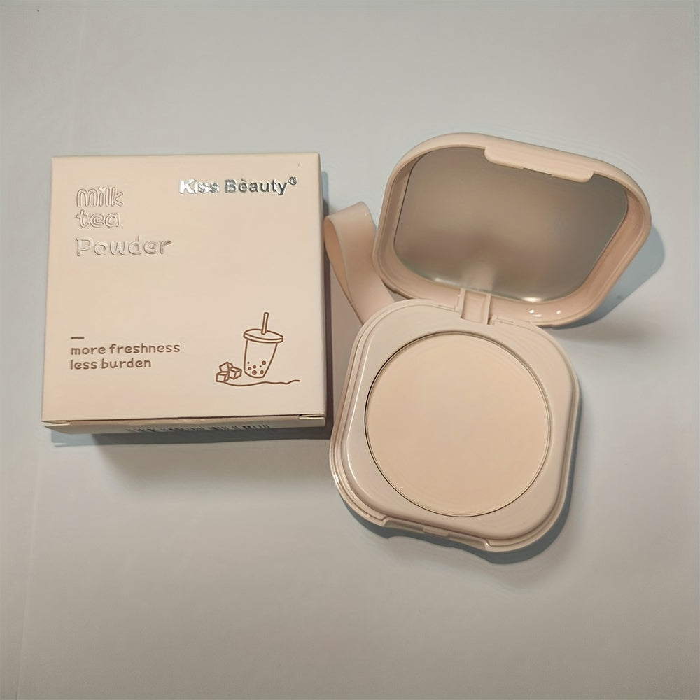 All-In-One Matte Foundation Powder for All Skin Types Fair Water-Resistant Compact
