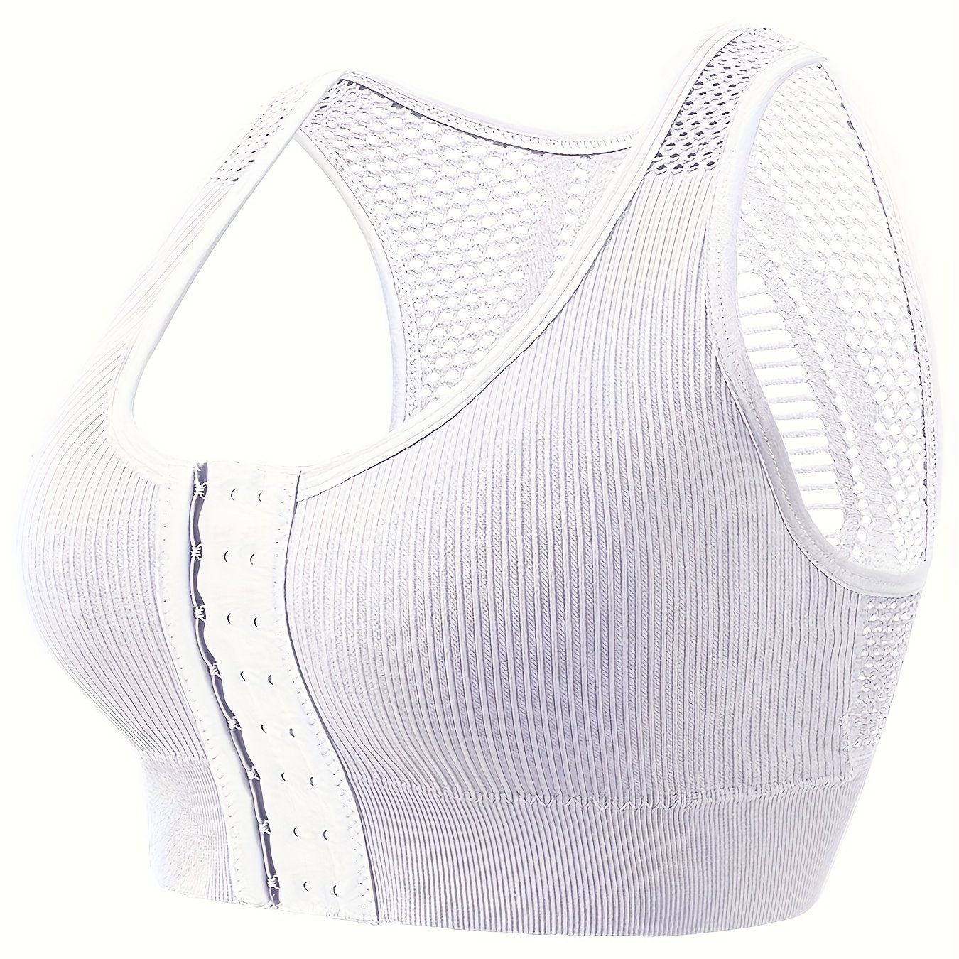 Men nafas oladigan tikuvli kofta bilan ajraladigan yostiqchalar bilan ko'ylak