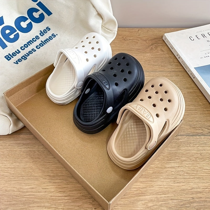 Kids Water-Resistant EVA Clogs for Boys and Girls Breathable Lightweight Slip-Resistant Shoes