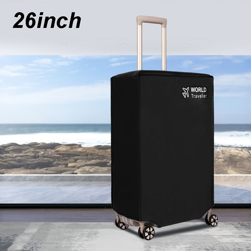 World Traveler Fabric Luggage Cover Water-Resistant Suitcase Protector