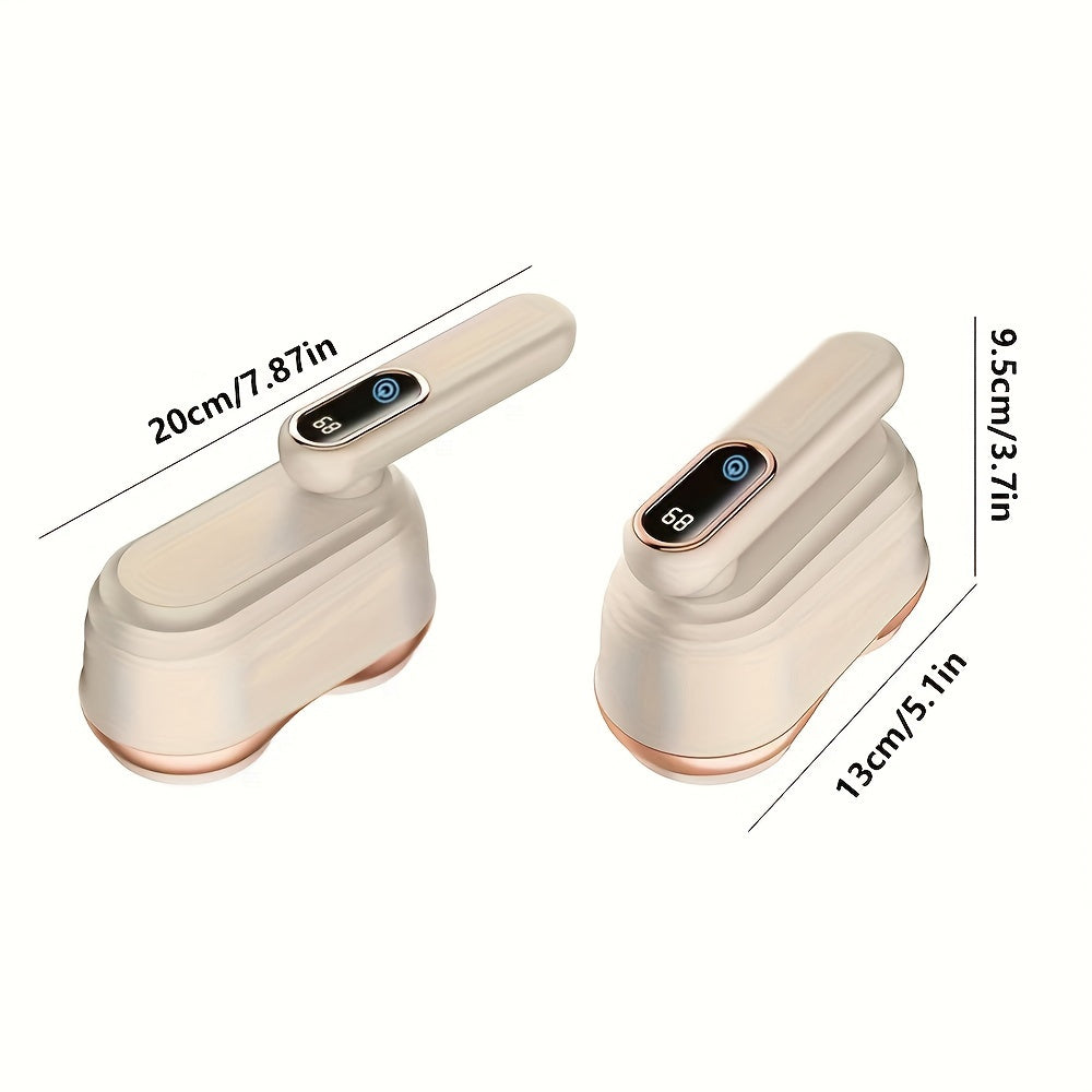 Rechargeable Dual-Blade Hair Ball Remover Fabric Defuzzer USB Charging