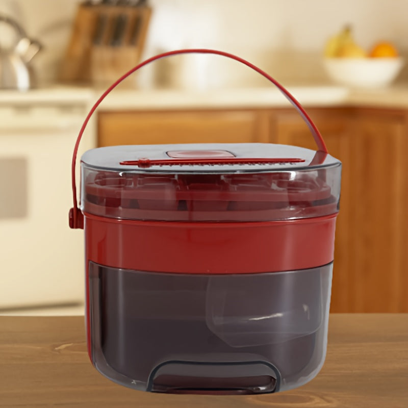 25 kub bo'shliq va oson bosish qopqog'i bilan kompaktdw dual-dizaynli muzlatgich