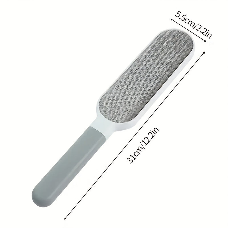 Reusable Static Dust Brush for Pet Hair Removal on Clothes and Furniture