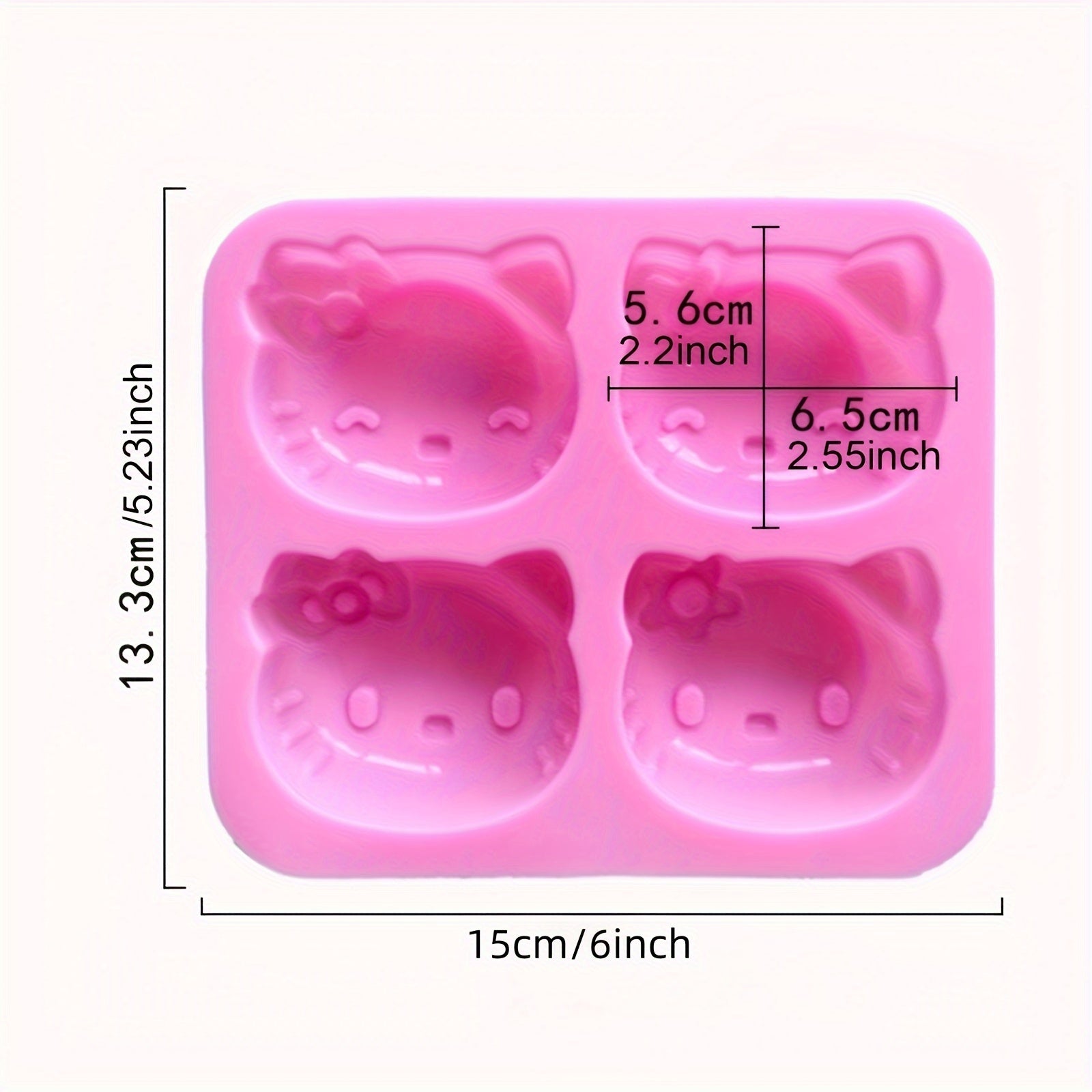 Bolalar uchun silikon muzqaymoq shakli, multfilm dizayni, katta sig'im, bardoshli jel