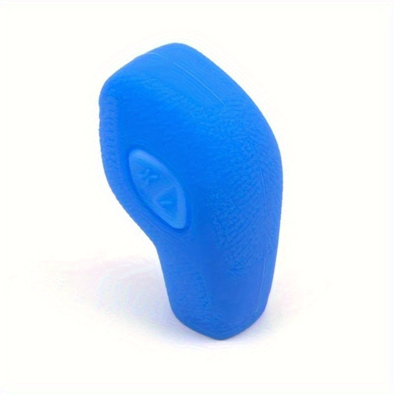 Cubierta de pomo de cambio de engranajes de silicona universal duradera y pulida que se ajusta a la mayoría de vehículos