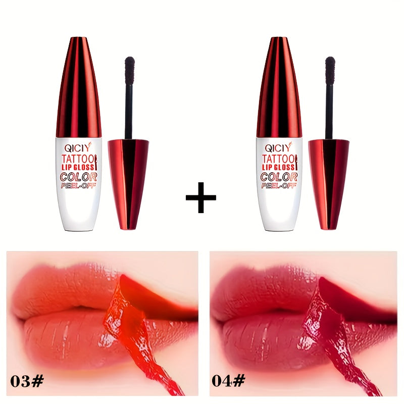 Женская матовая помада для губ, водостойкий блеск для губ с натуральным оттенком