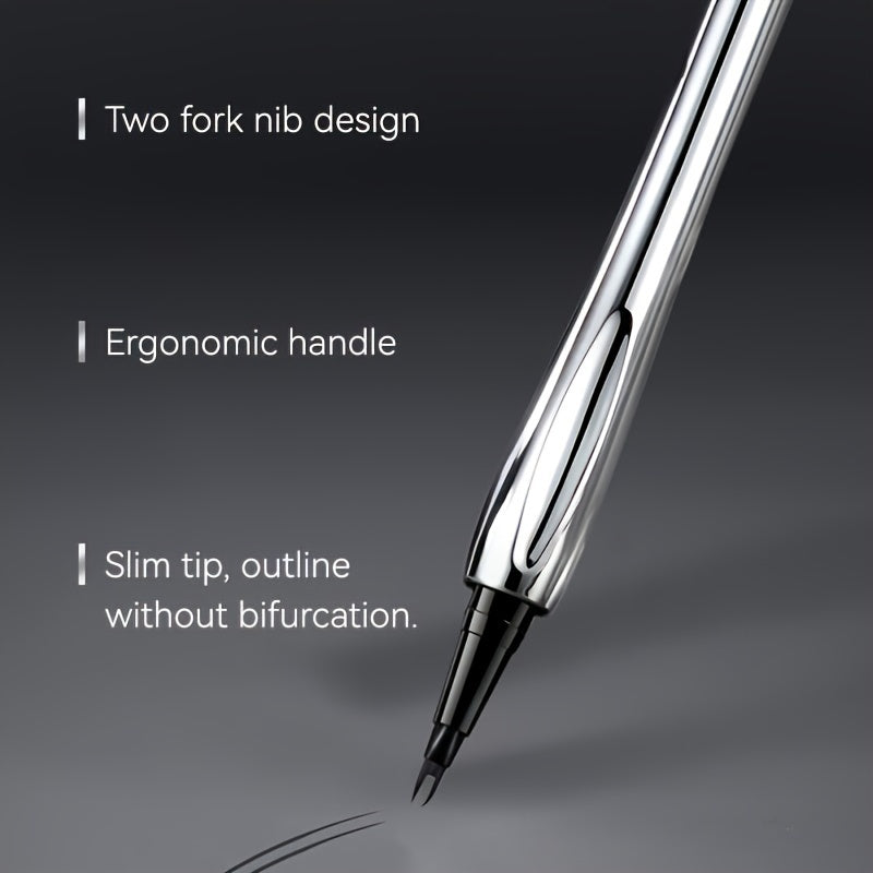 Dual-Ended Waterproof Eyebrow Pencil for All Skin Types