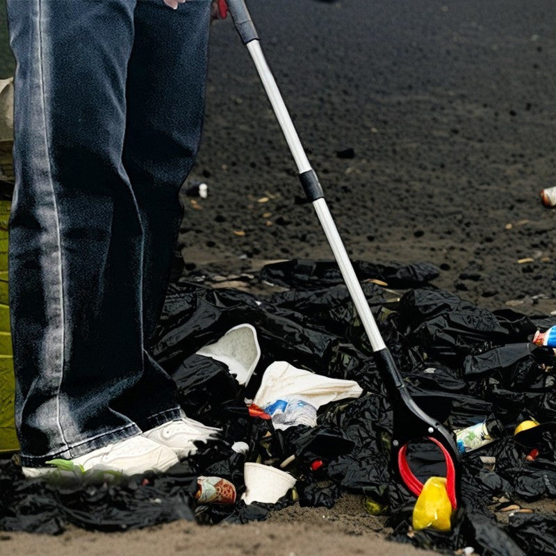 Zarba qabul qiluvchi, yumshoq alyuminiy qotishmasidan tayyorlangan, ekologik toza chiqindilarni ushlovchi, zarba qabul qiluvchi, uzoq tutqichli zarba o‘tkazmaydigan chiqindi ushlovchi, himoya qiluvchi va barqaror chiqindilarni yig‘ish qopqog‘i.