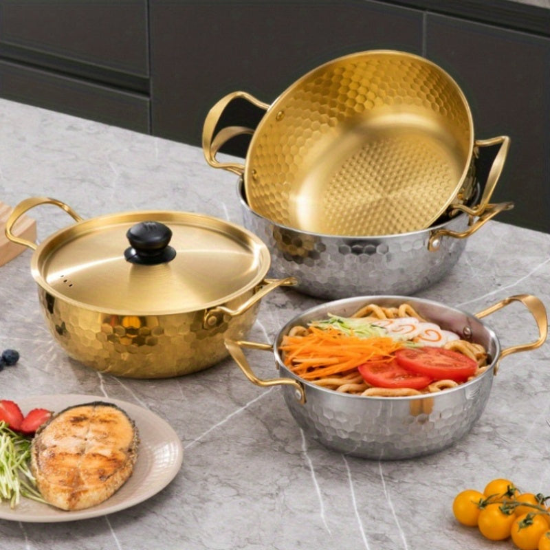 Cazuela de acero inoxidable para fideos, utensilio de cocina antiadherente resistente a la corrosión, de larga duración

Source:
Stainless Steel Noodle Pan Cookware Non-Stick Resistant to Corrosion Long-Lasting