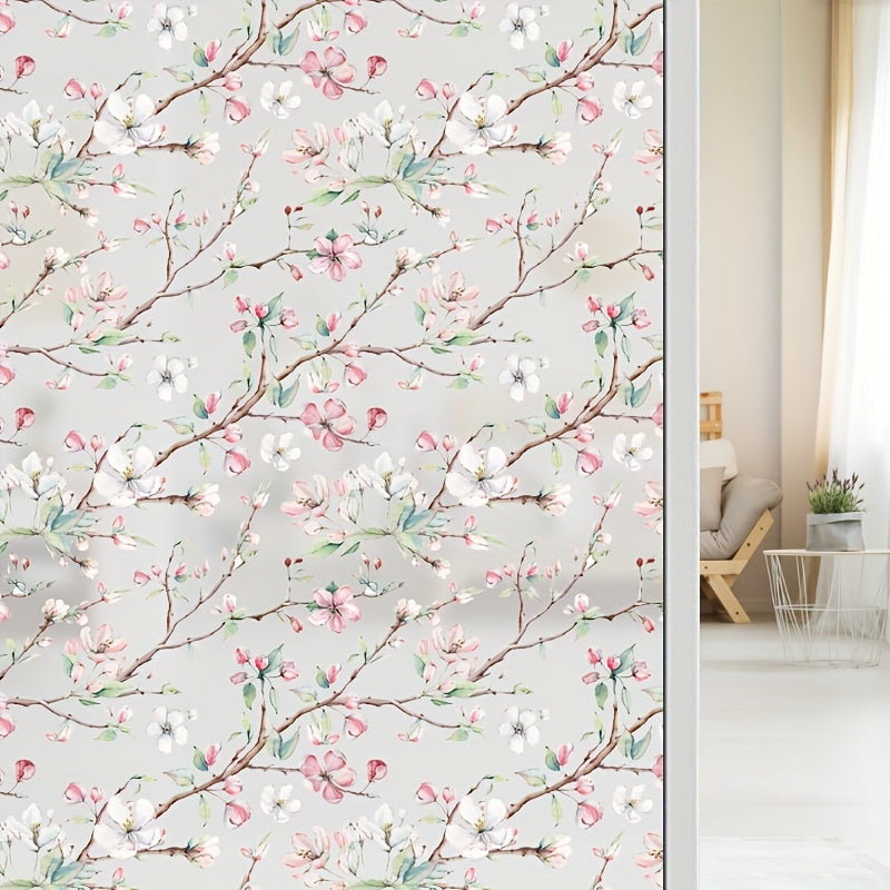 Frosted Window Film for Kitchen Sliding Door Static Cling Translucent Opaque Privacy Anti-glare