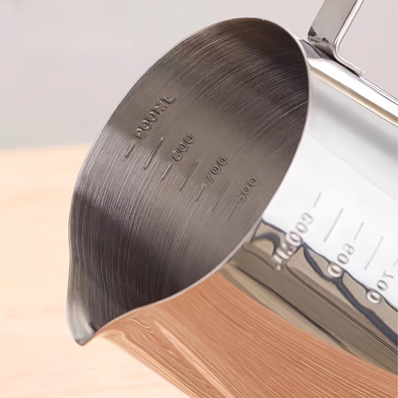 Stainless Steel Milk Frothing Pitcher 350ml 600ml 900ml for Latte Art and Cappuccinos