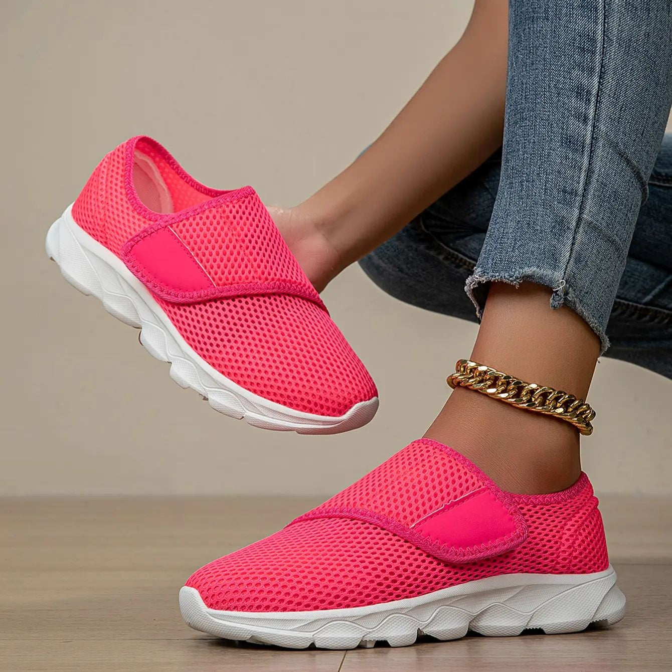 Unisex Orthopedic Casual Sneakers Wide Swollen Feet Breathable Soft PU Low-Top