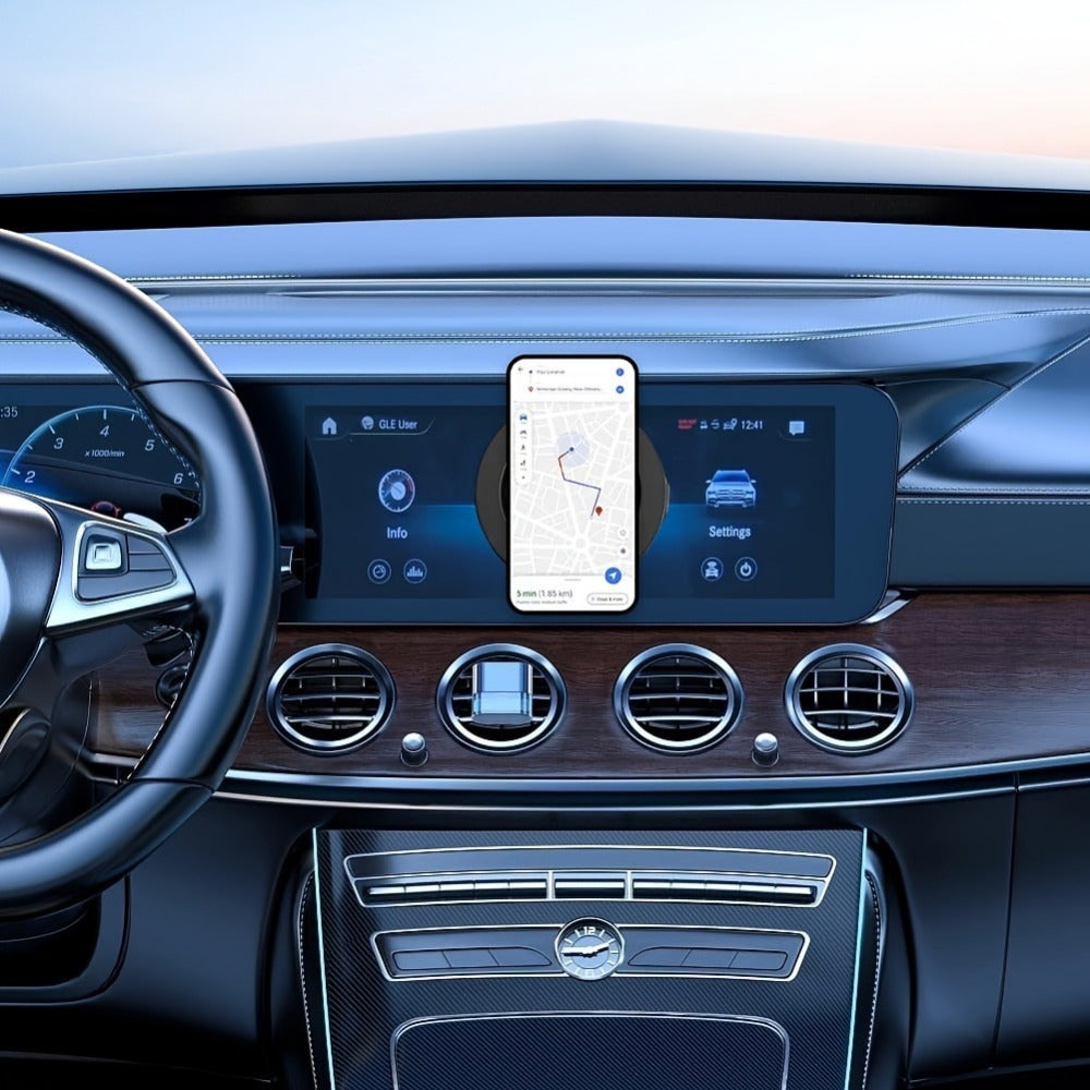 Universal Magnetic Phone Holder for Cars and Smooth Surfaces with Strong Suction