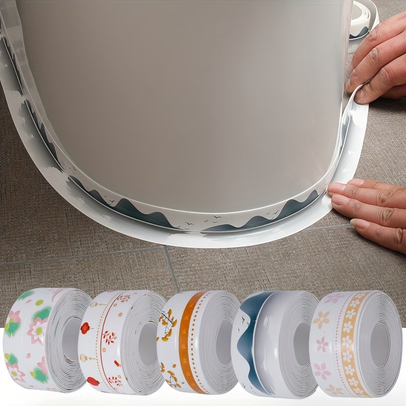 Waterproof Anti-Mildew Caulk Strip for Kitchen and Bathroom Sink Sealant