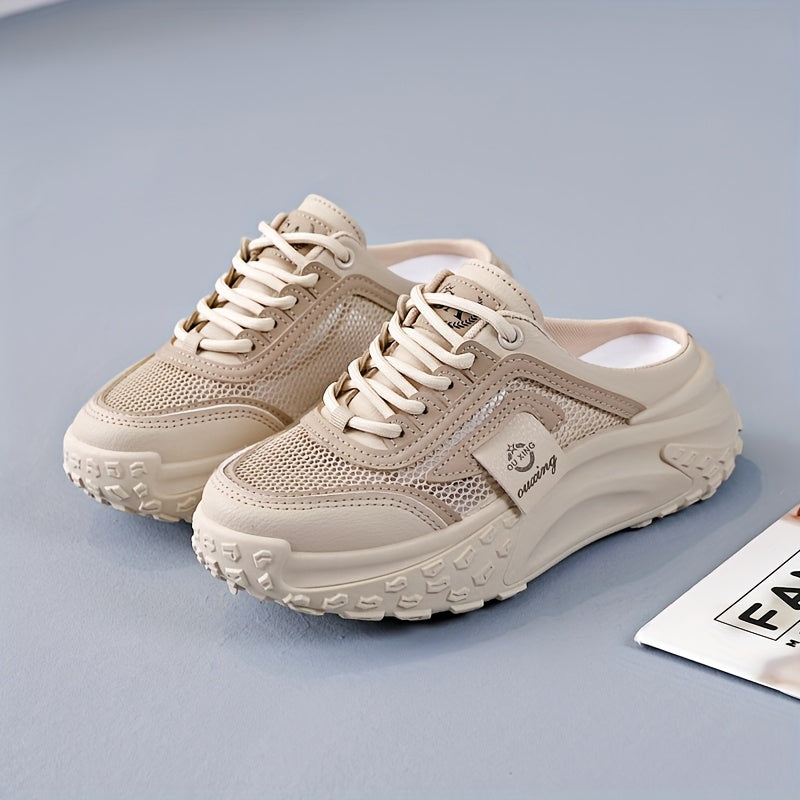 Women's Mesh Slip-On Sneakers Casual Summer Breathable Shoes