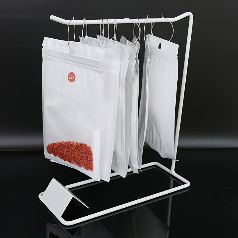 Set of 2 Modern Metal Jewelry Display Stands for Lipsticks, Keychains, and Necklaces