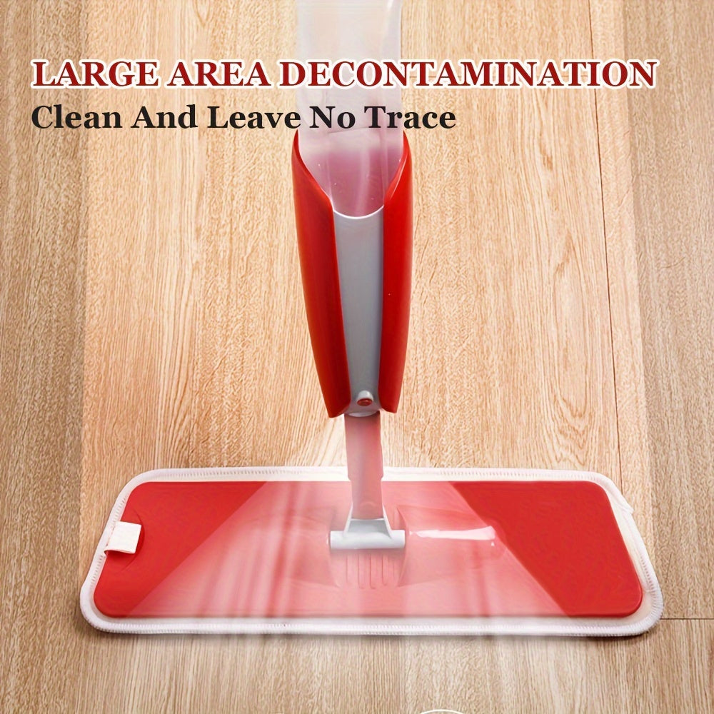 Ko'p maqsadli spray mopu to'plami - Nam va quruq tozalash uchun mukammal, 2 ta mop boshli bilan birga, uy va tijorat foydalanishi uchun ajoyib.