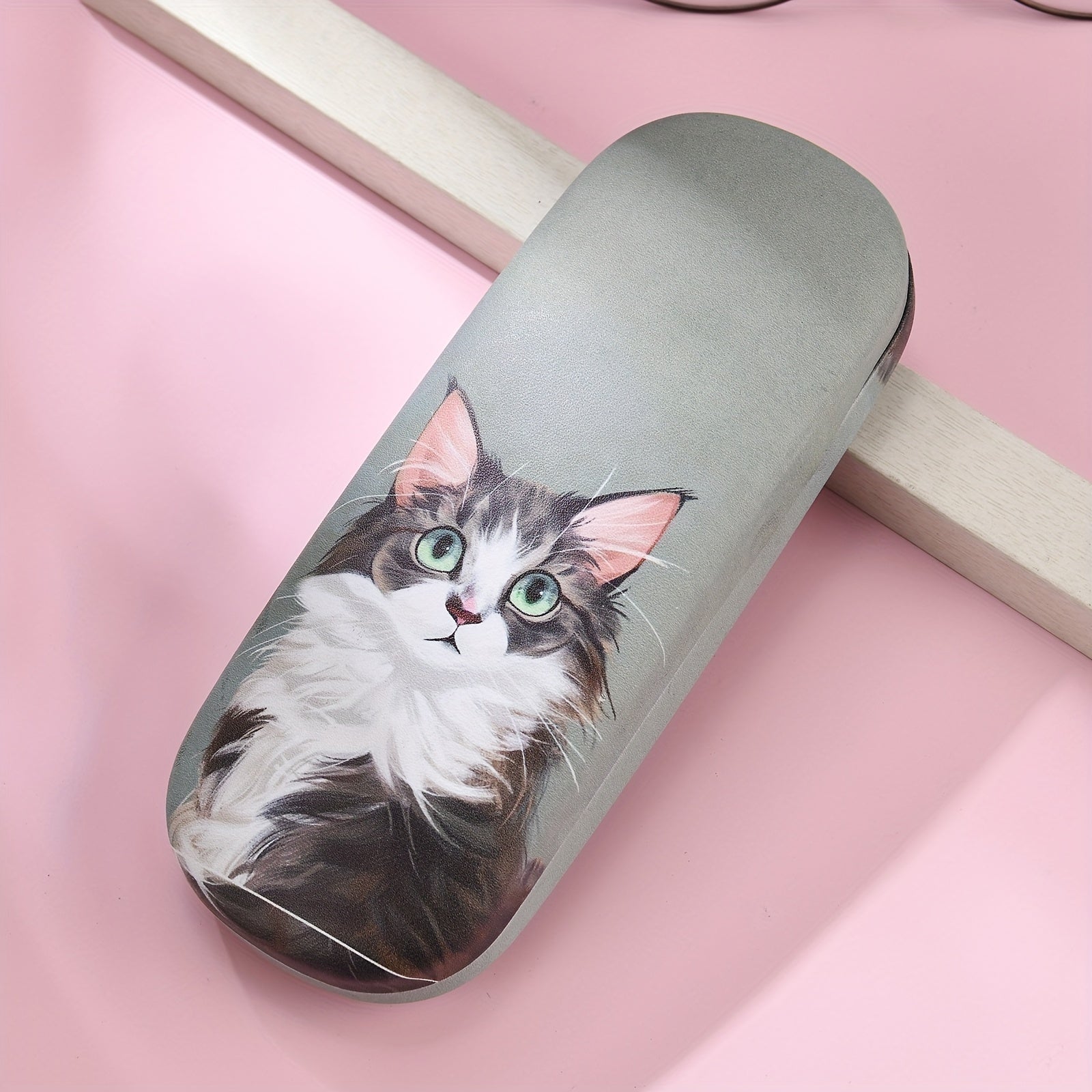 Creative Six Cats Glasses Case for Men Women Stylish Protective Storage