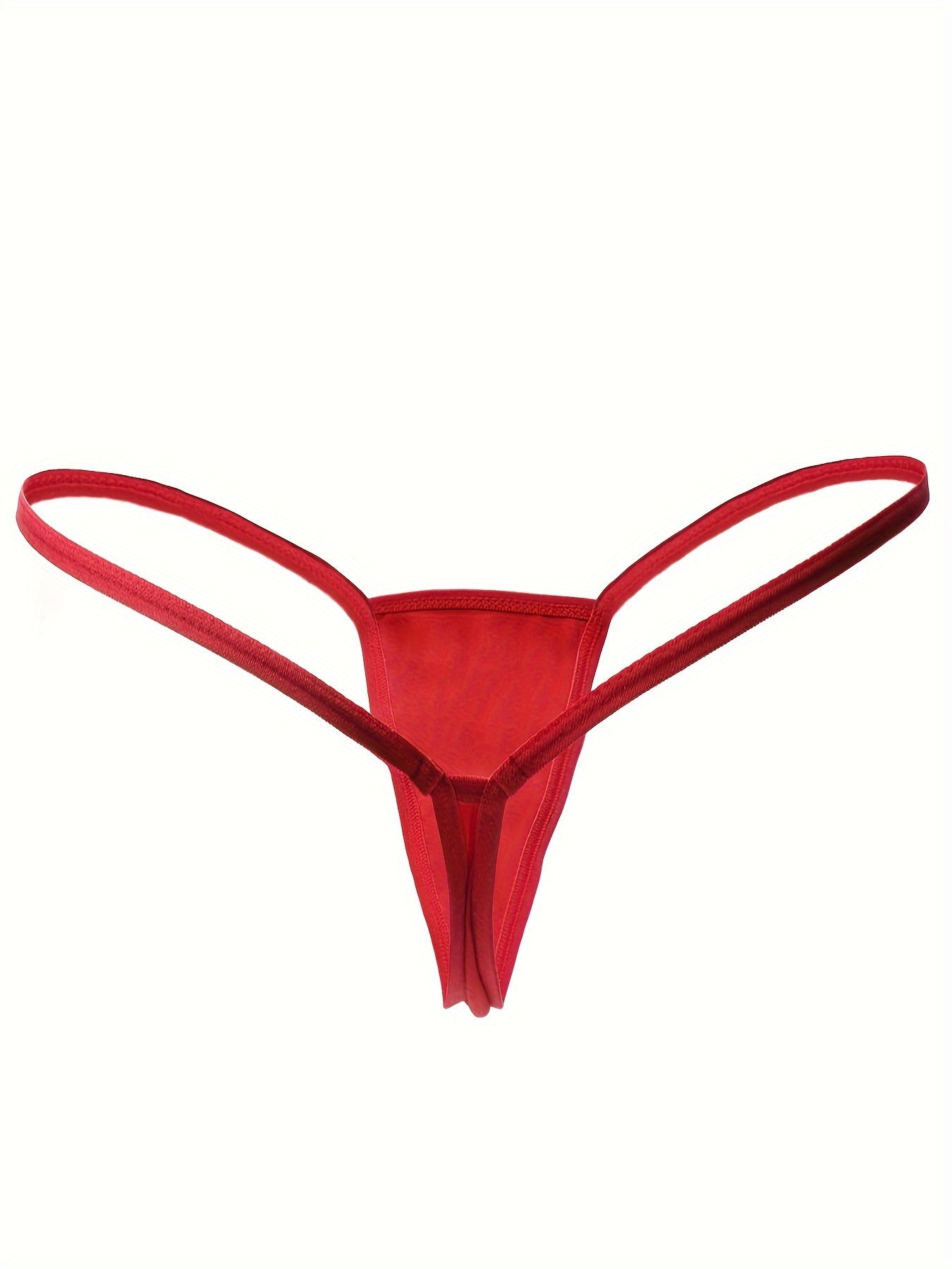 Women's Lingerie Solid Color Thongs Pack of 5 Comfortable and Stylish