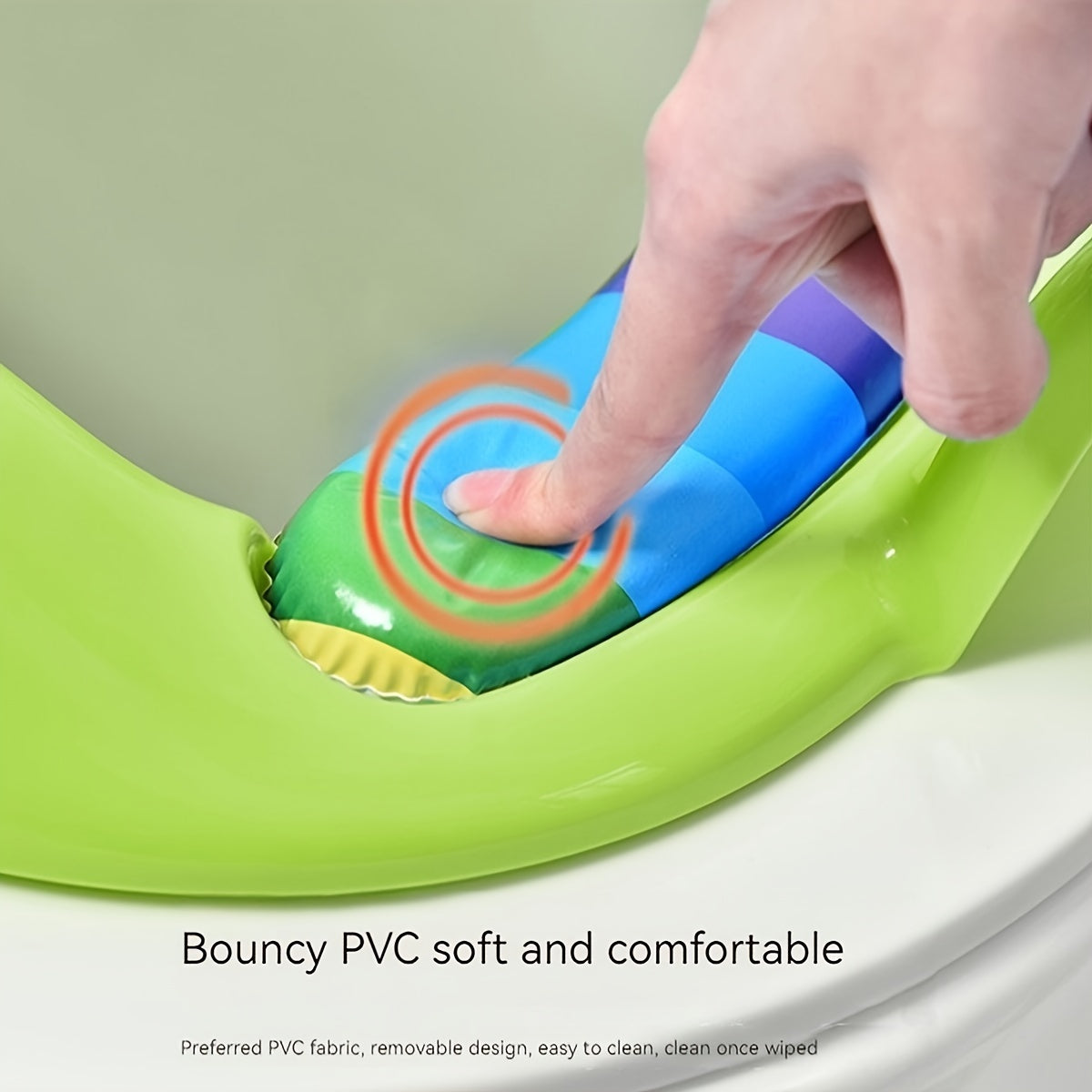 Potty Training Seat with Splash Guard and Non-Slip Mat Portable for Travel