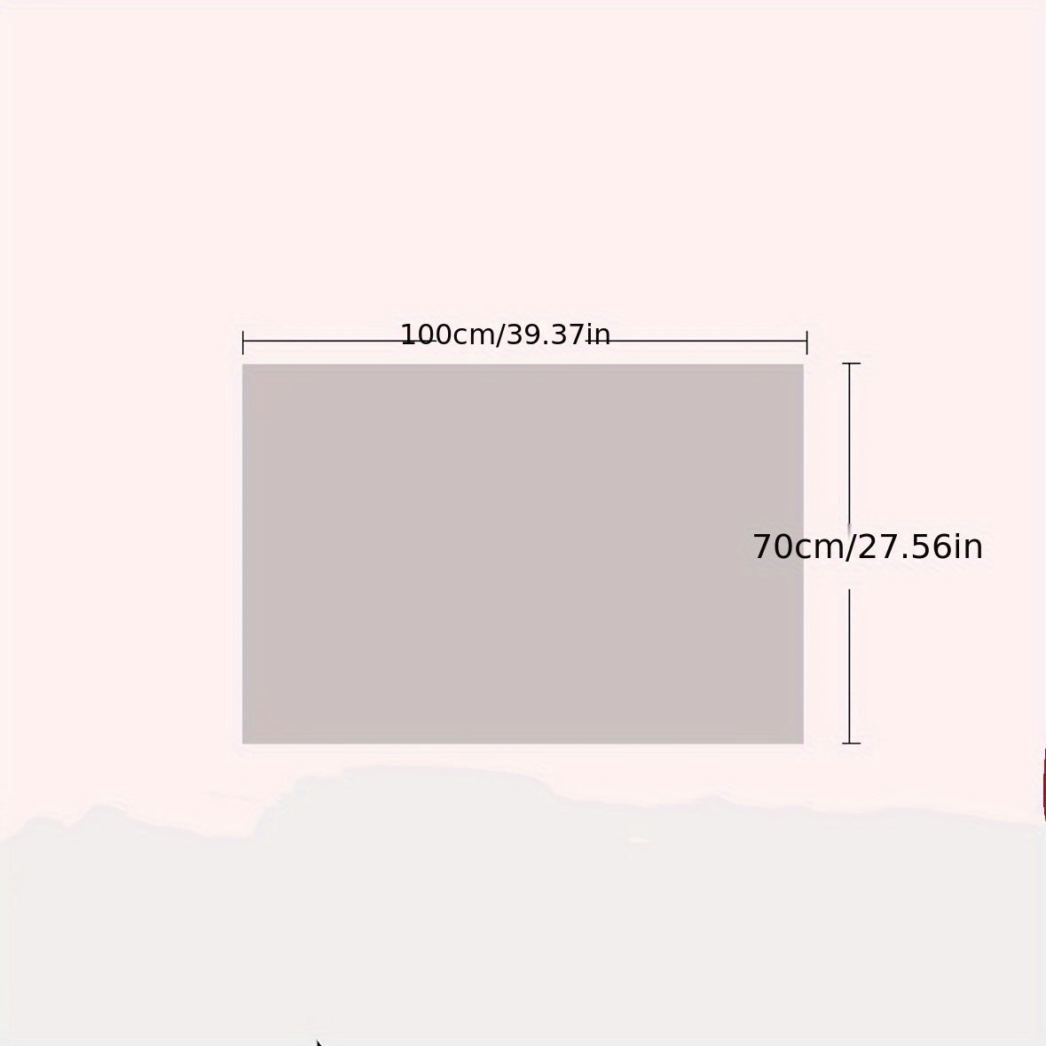 Oq Flanel Fleece yostiqchasi, chiziqli coral dizayni bilan, divan va ofis uchun mo‘ljallangan