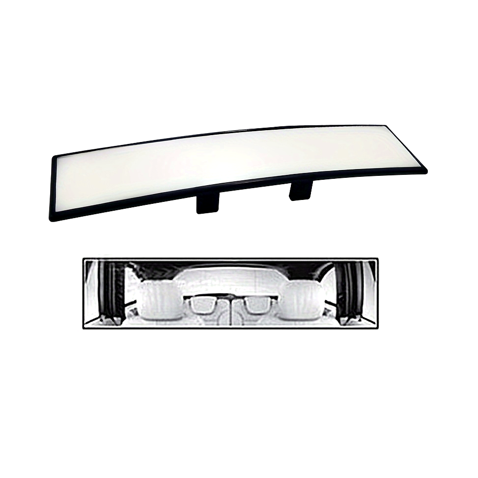 Wide-Angle Rearview Mirror for Cars Anti-Glare Easy Install SUV Truck
