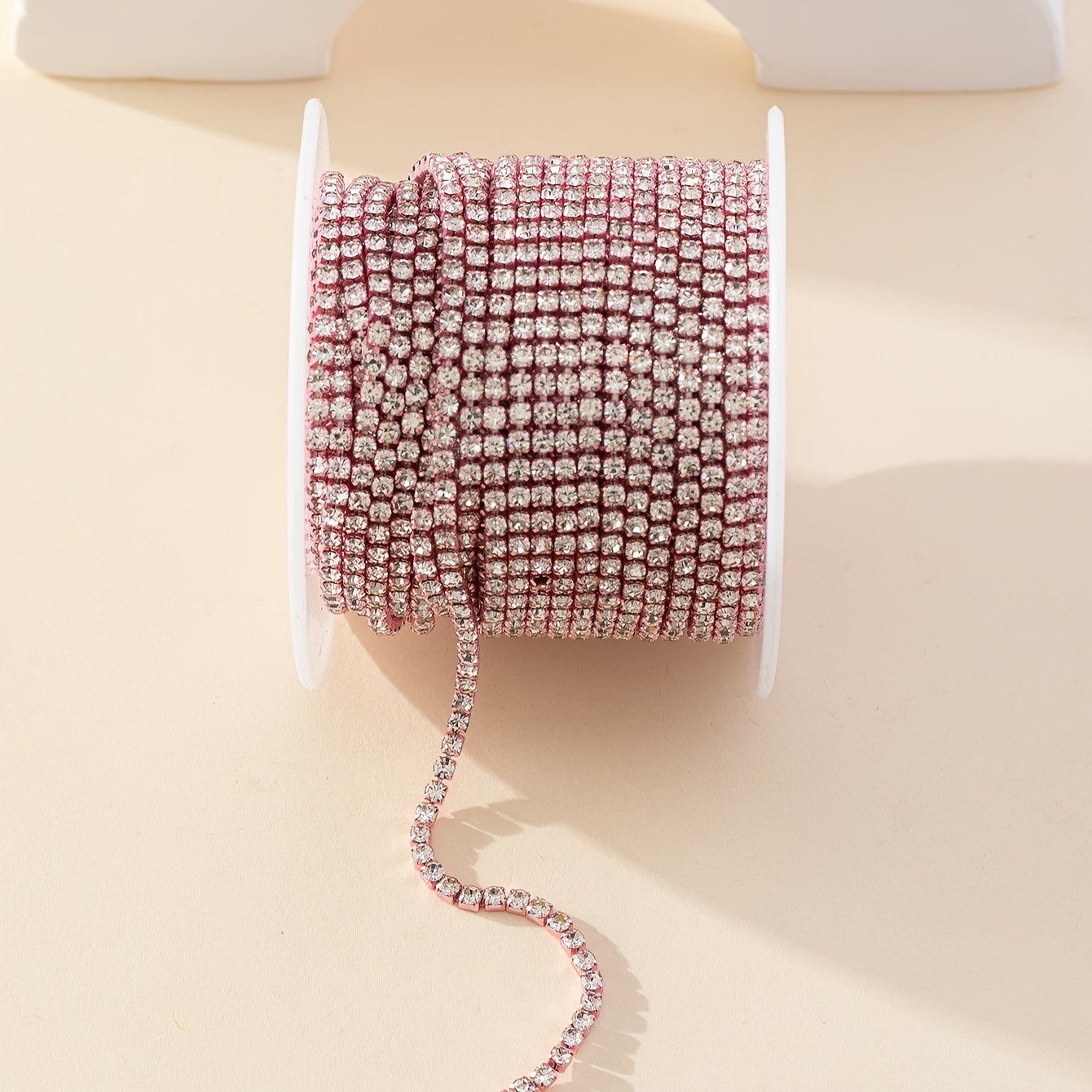 Sparkling Rhinestone Chain 450cm for Jewelry Making and Accessories