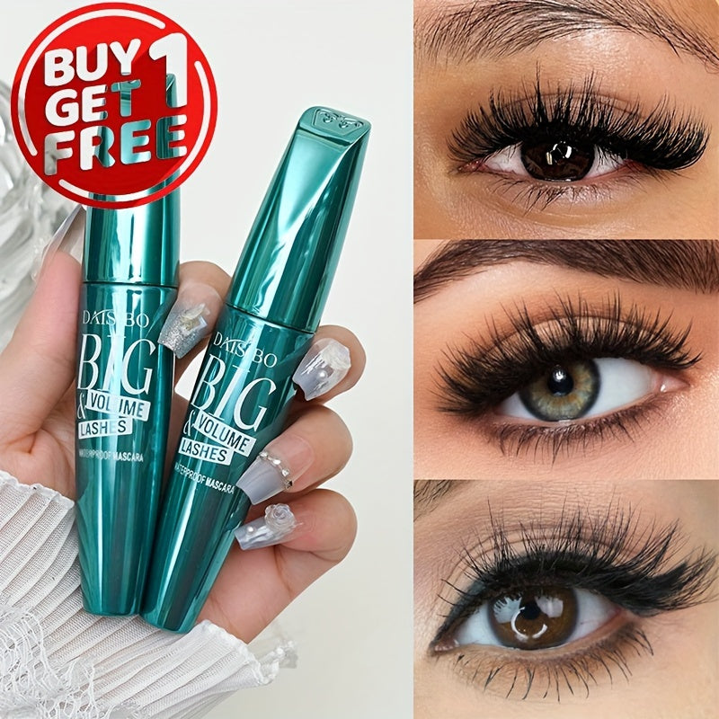Women Waterproof 5D Volume Mascara Long-Lasting Black Clump-Free Enhancer