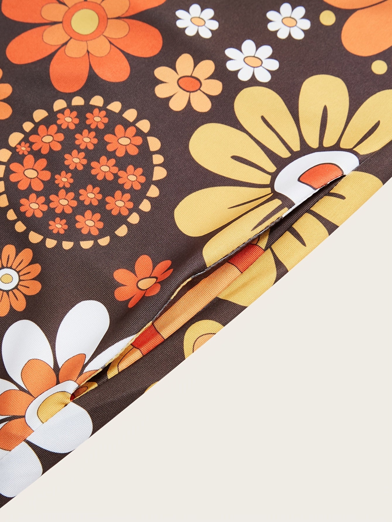 Женский комбинезон с цветочным принтом в стиле бохо, с тонкими бретелями, открытыми плечами, летний ромпер plus size