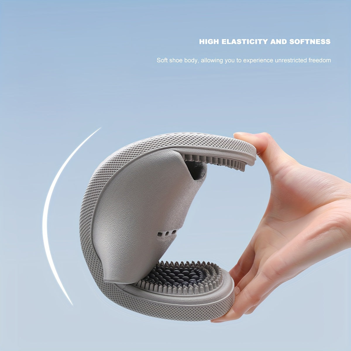 Unisex Non-Slip Rubber Slippers for Home Bathroom Multi-Coloured