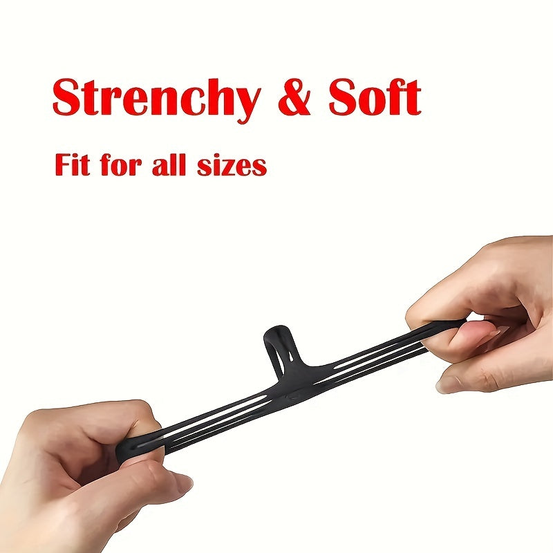 Men Silicone Penis Cock Ring Delay Ejaculation Sex Toy Sperm Lock